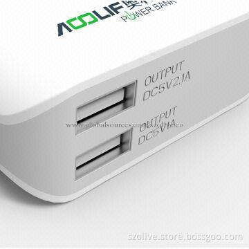 Mobile Power Banks with 8,800mAh Battery Capacity, CE and RoHS Marks